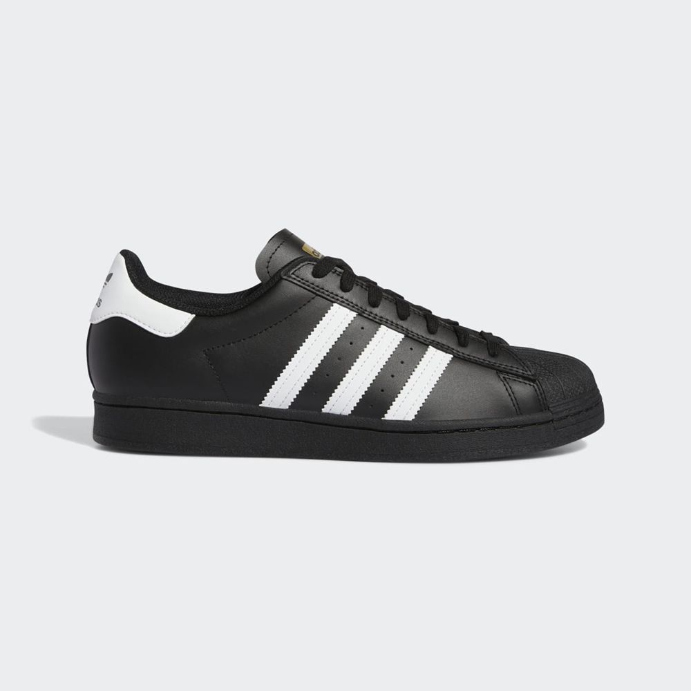 Basket Adidas Superstar ADV Noir Blanche Homme | HBK-96859126