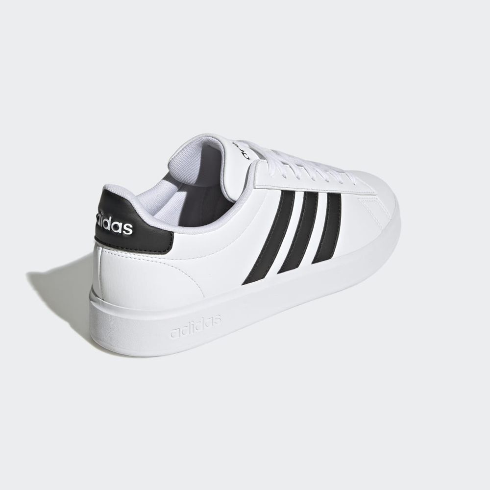 Basket Adidas Grand Court 2.0 Blanche Noir Homme | WIP-83460971