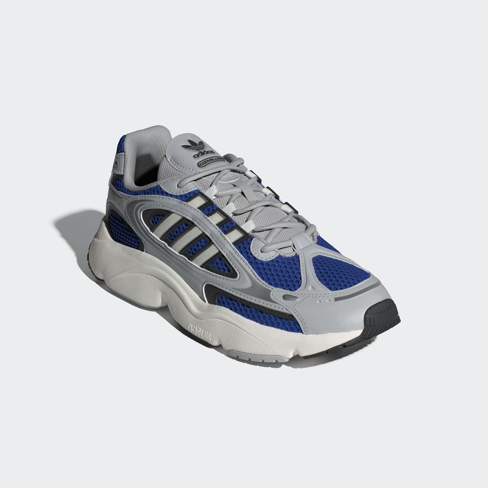 Basket Adidas Ozmillen Grise Noir Bleu Homme | GUM-06875167