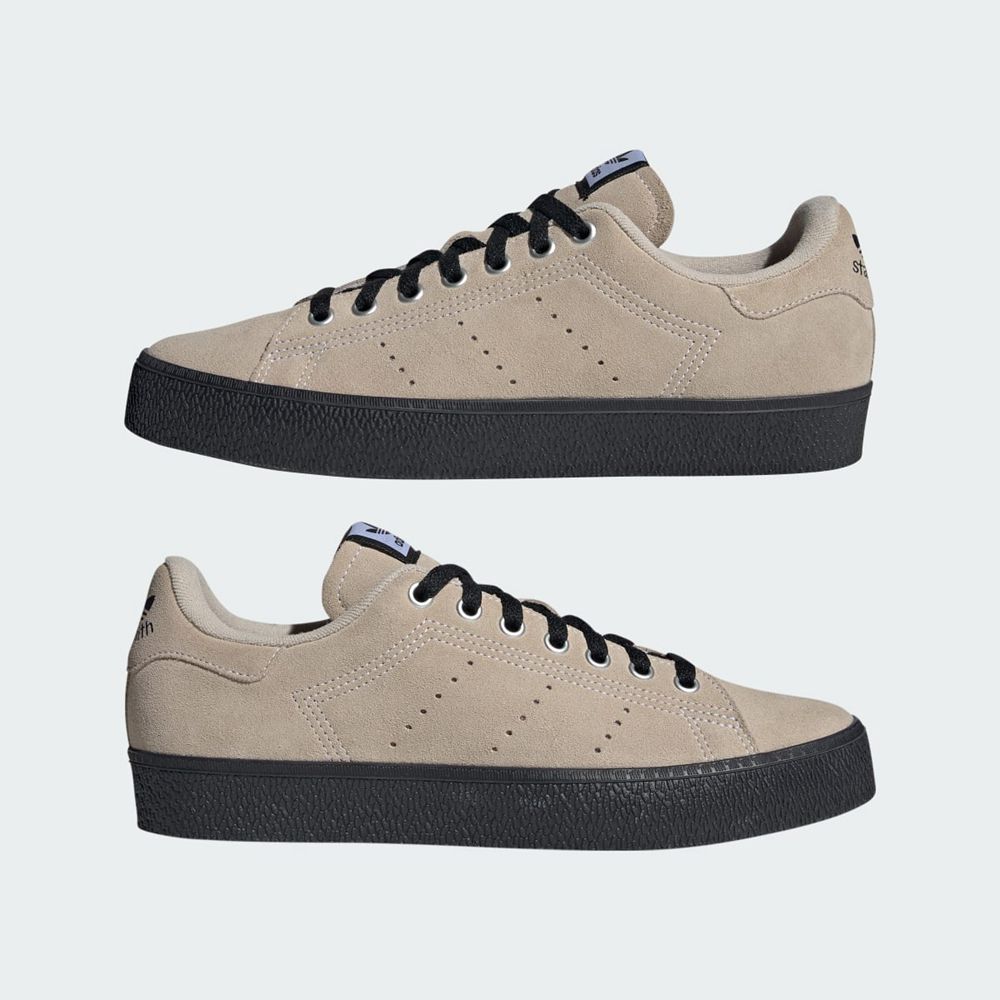 Basket Adidas Stan Smith CS Beige Noir Homme | DRZ-02153306