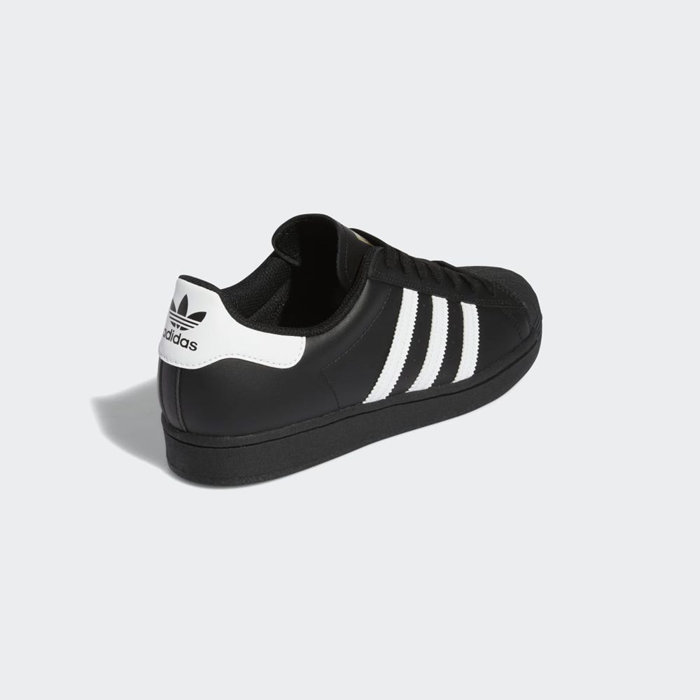 Basket Adidas Superstar ADV Noir Blanche Homme | HBK-96859126