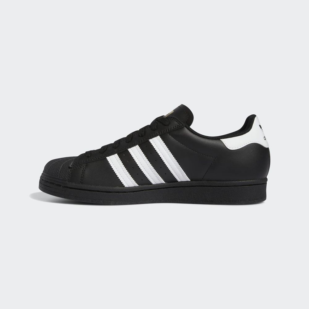 Basket Adidas Superstar ADV Noir Blanche Homme | HBK-96859126