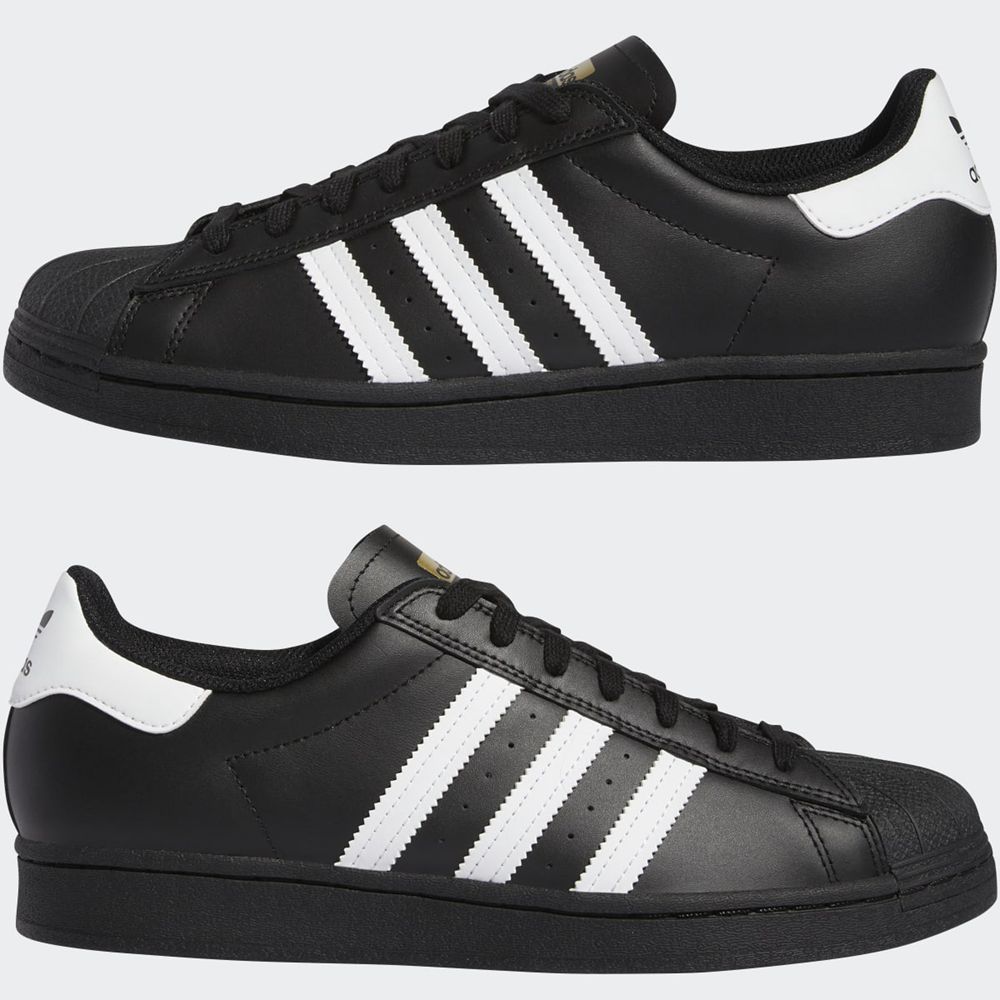 Basket Adidas Superstar ADV Noir Blanche Homme | HBK-96859126