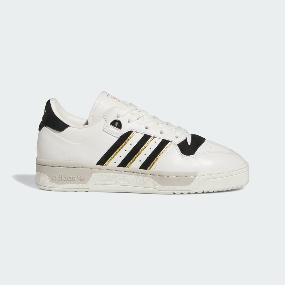 Basket Adidas Rivalry 86 Low Blanche Noir Homme | YPJ-46305346