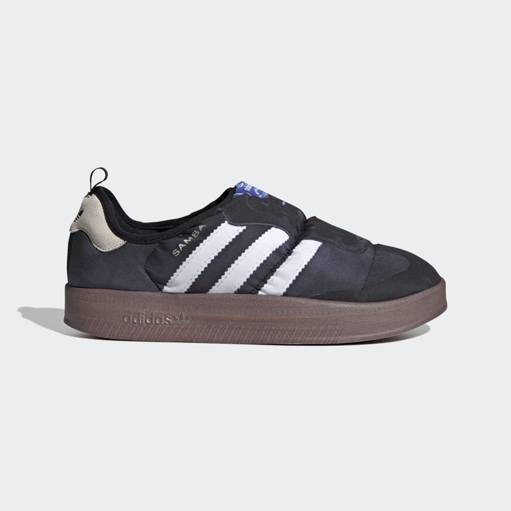 Basket Adidas Puffylette Samba Noir Blanche Homme | AQF-65316245