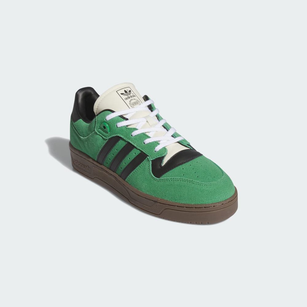 Basket Adidas Rivalry 86 Low Vert Noir Homme | MNB-61811780