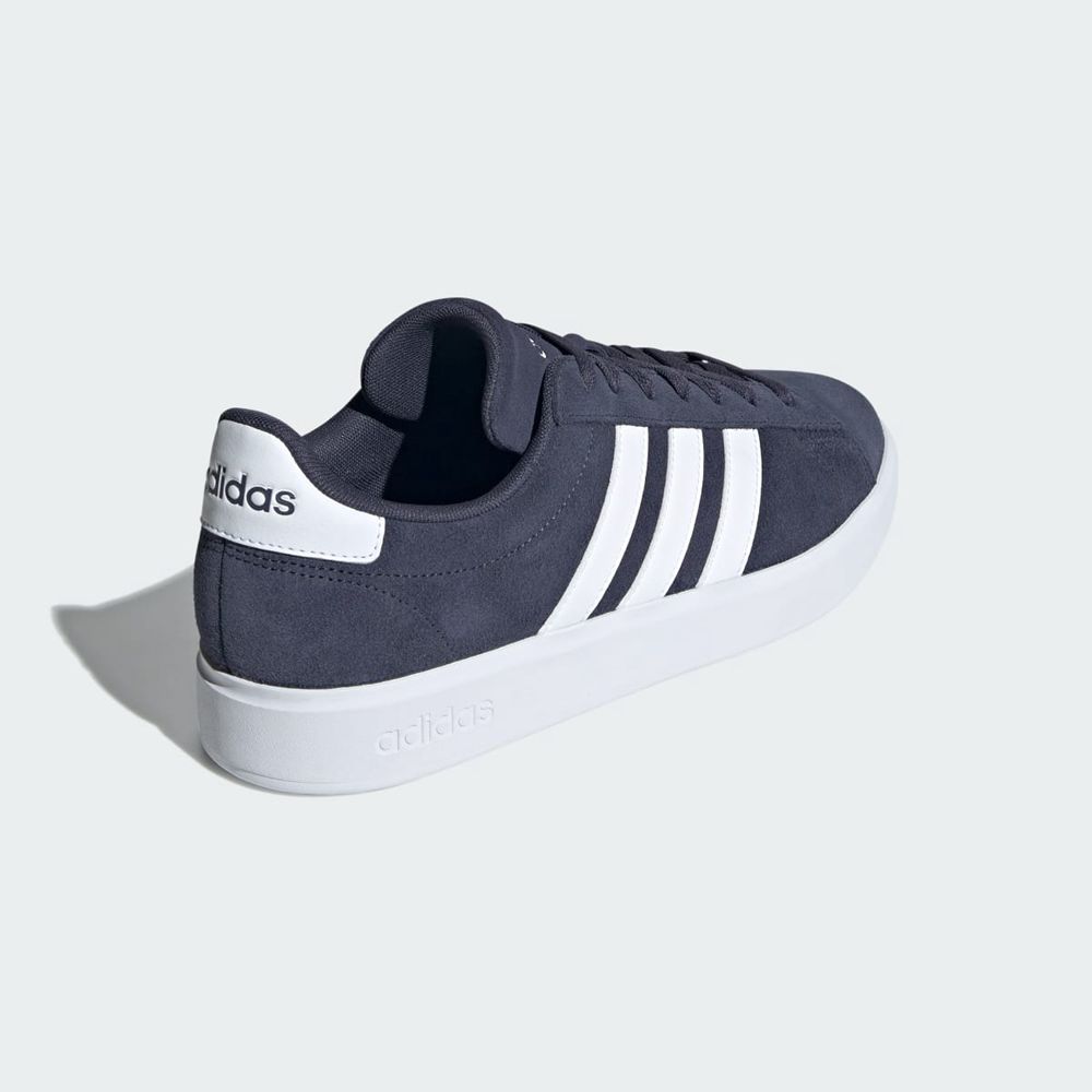 Basket Adidas Grand Court 2.0 Bleu Marine Blanche Homme | MAH-34625213