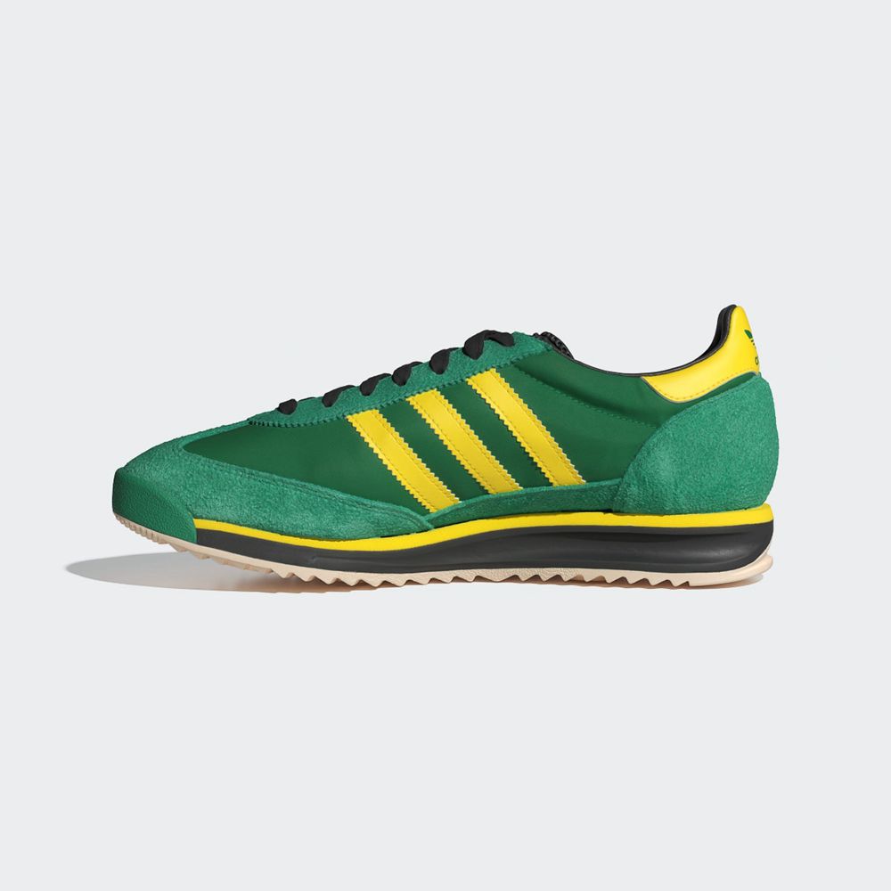 Basket Adidas SL 72 RS Vert Jaune Noir Homme | MPI-47846711