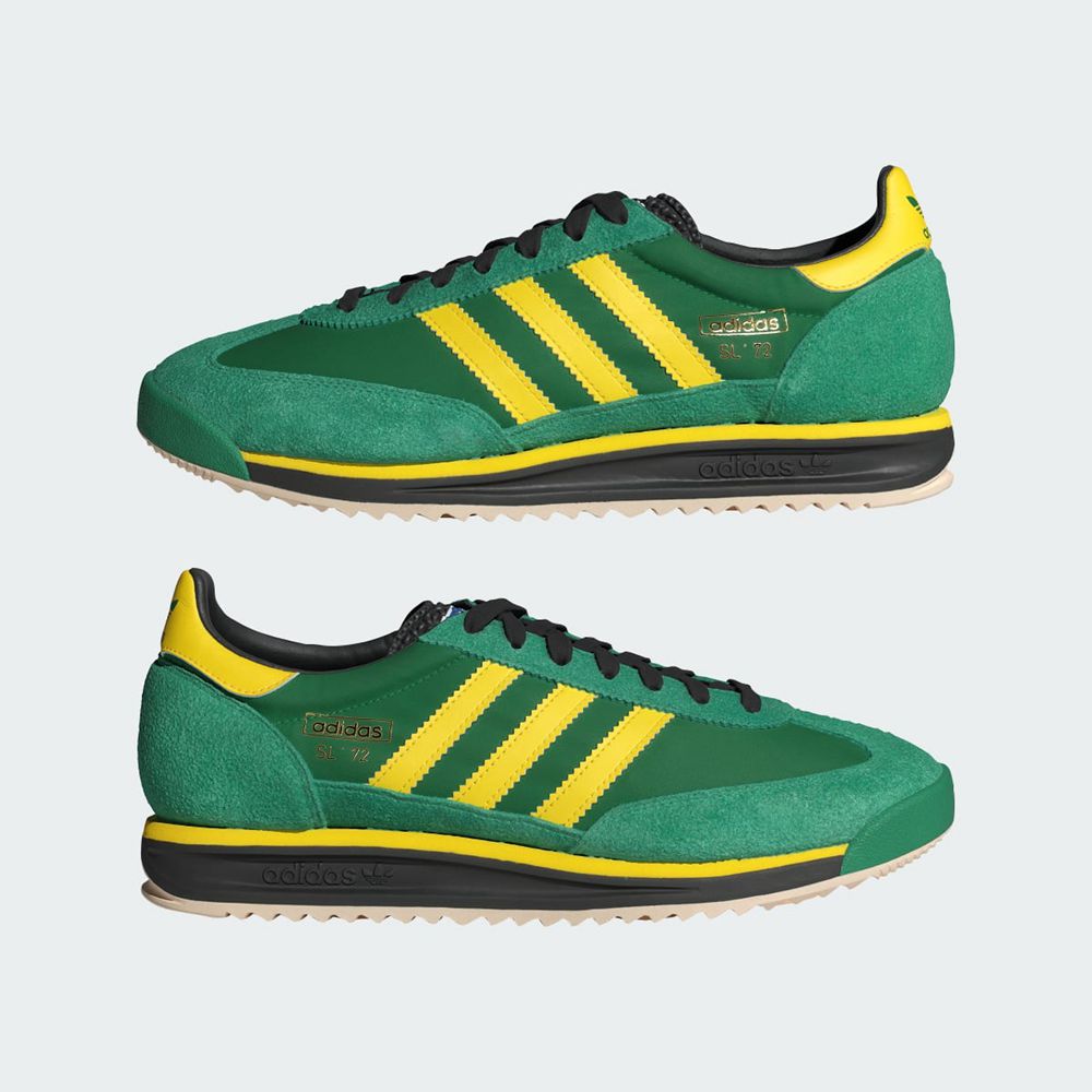 Basket Adidas SL 72 RS Vert Jaune Noir Homme | MPI-47846711