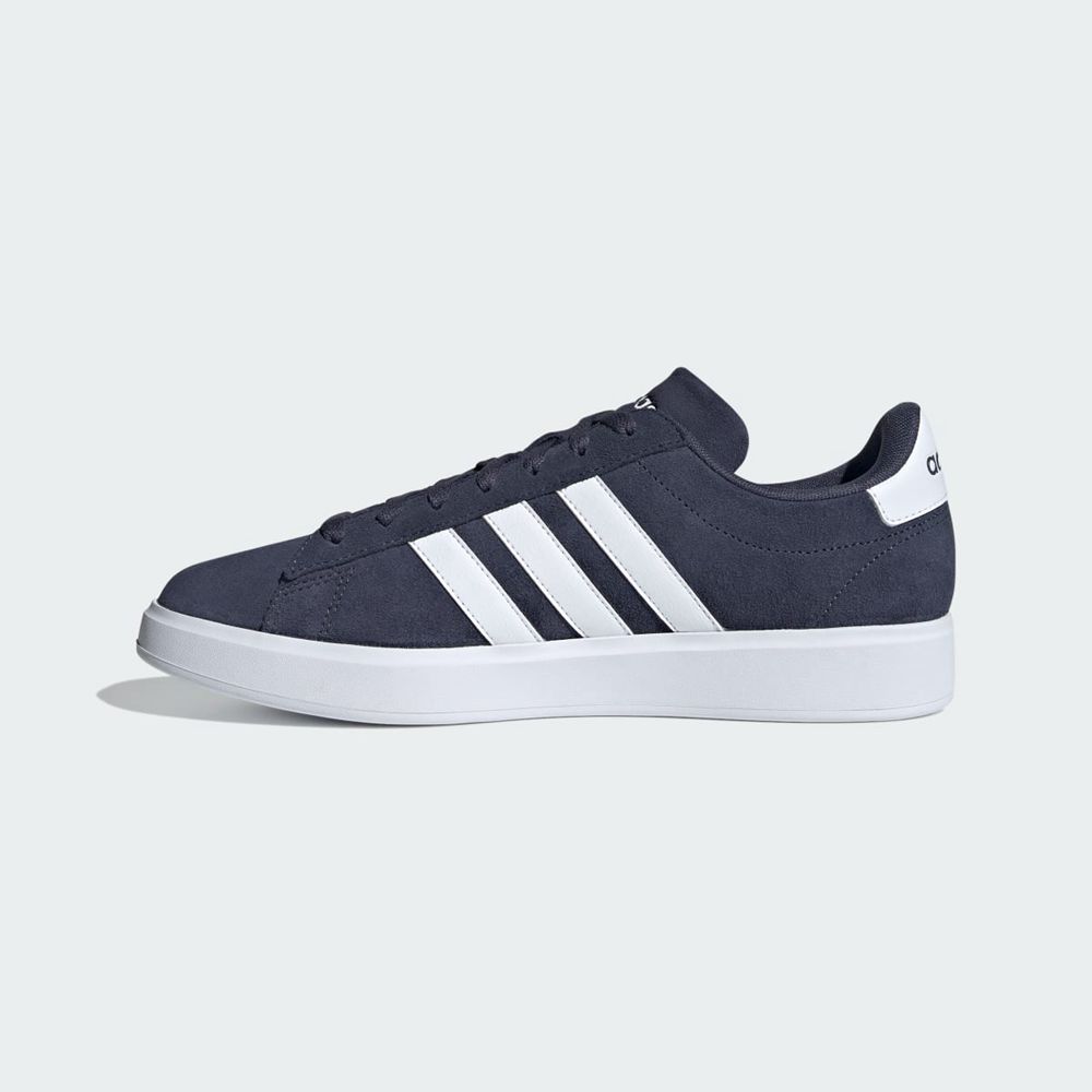 Basket Adidas Grand Court 2.0 Bleu Marine Blanche Homme | MAH-34625213