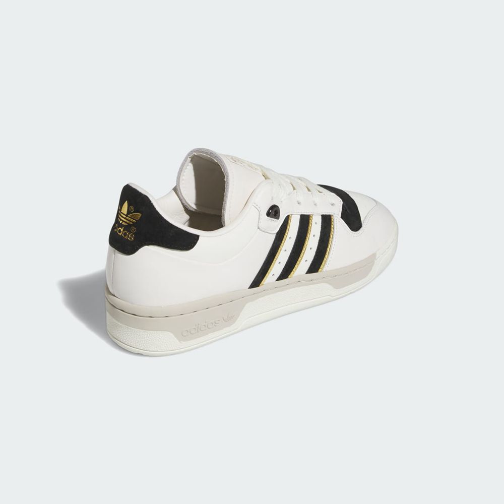 Basket Adidas Rivalry 86 Low Blanche Noir Homme | YPJ-46305346