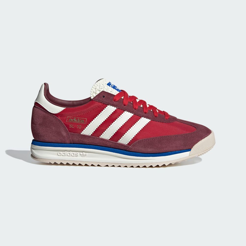 Basket Adidas SL 72 RS Bordeaux Blanche Bleu Homme | LCL-03008132