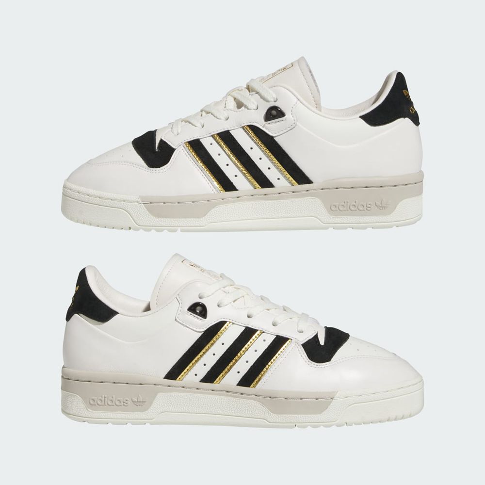 Basket Adidas Rivalry 86 Low Blanche Noir Homme | YPJ-46305346