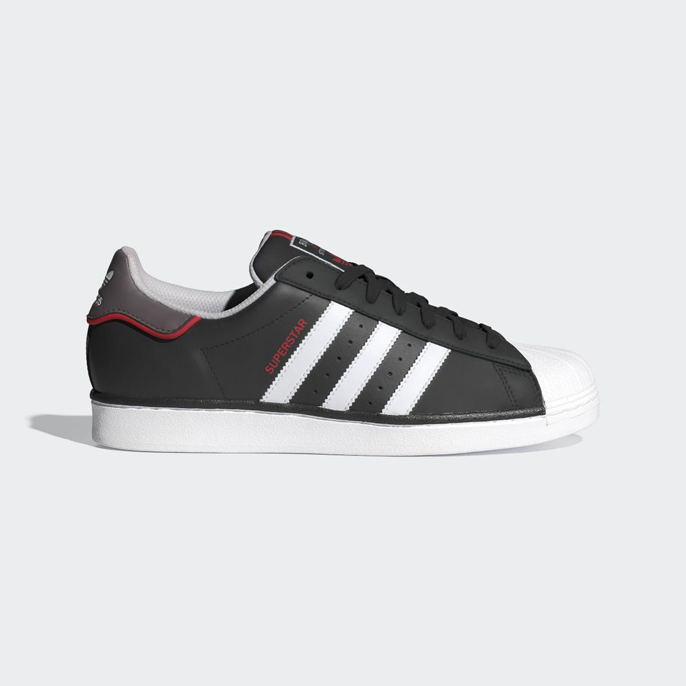 Basket Adidas Superstar Noir Blanche Grise Homme | JNJ-64627691