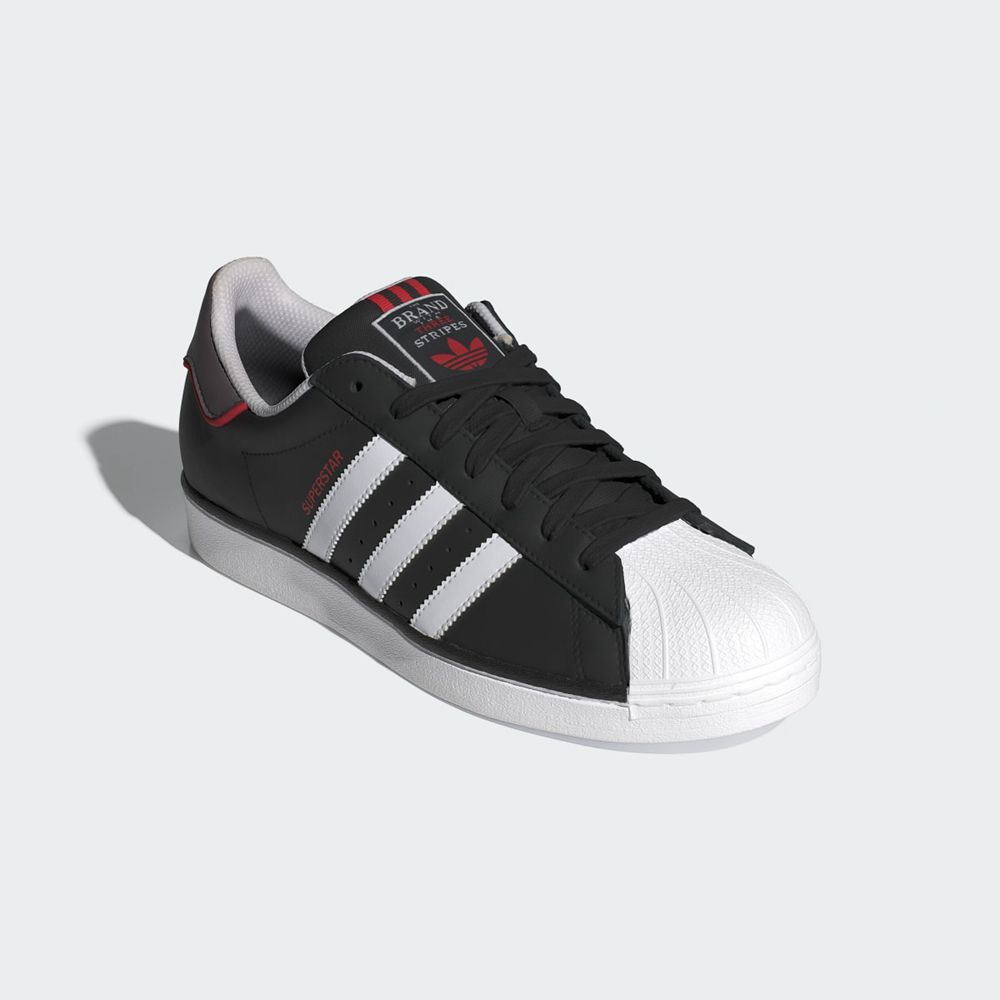 Basket Adidas Superstar Noir Blanche Grise Homme | JNJ-64627691