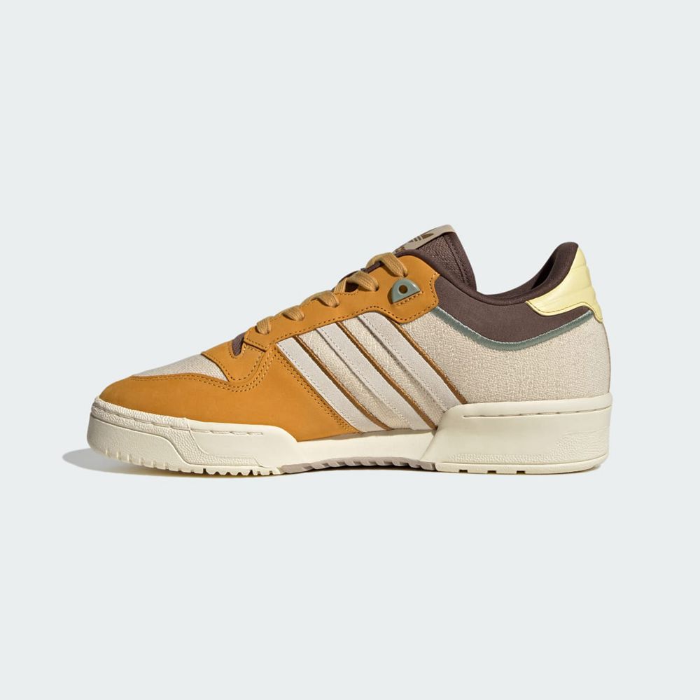 Basket Adidas Rivalry Low 86 Beige Marron Jaune Homme | SIQ-97066930