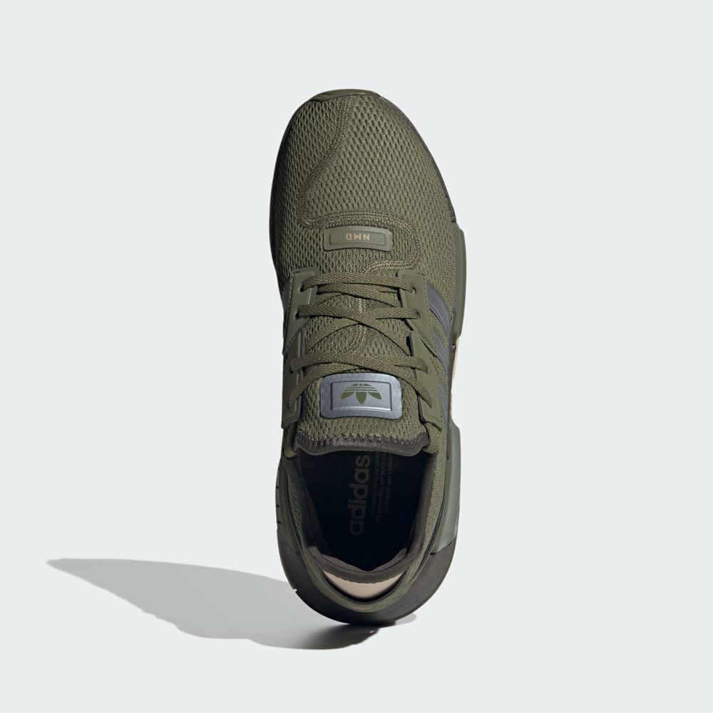 Basket Adidas NMD_G1 Vert Olive Grise Beige Homme | OTK-56210140