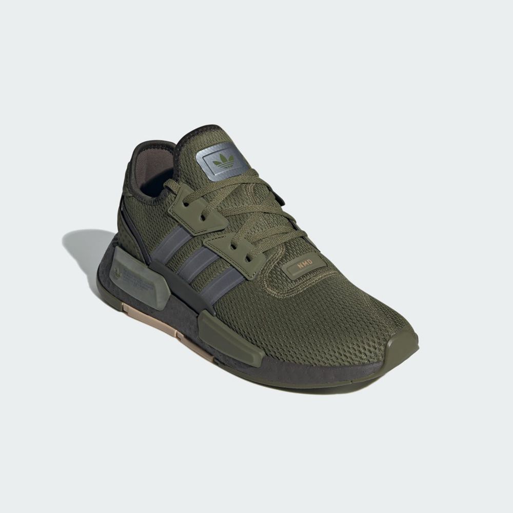 Basket Adidas NMD_G1 Vert Olive Grise Beige Homme | OTK-56210140