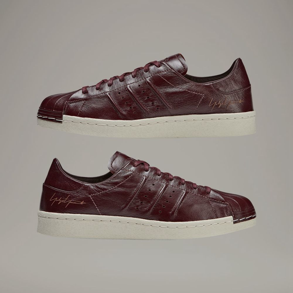 Basket Adidas Y-3 Superstar Bordeaux Homme | WLQ-63642570