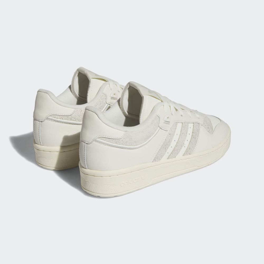 Basket Adidas Rivalry Low 86 Blanche Grise Homme | LJZ-87593583