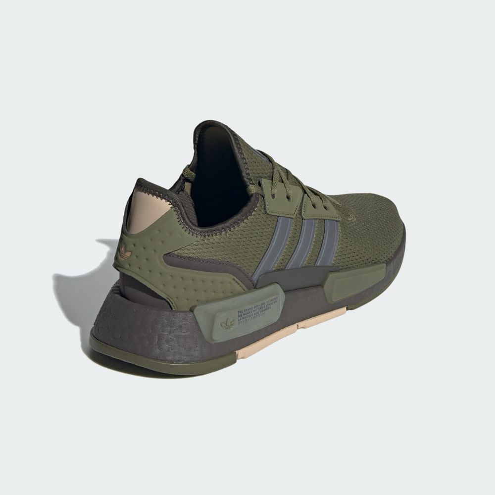 Basket Adidas NMD_G1 Vert Olive Grise Beige Homme | OTK-56210140