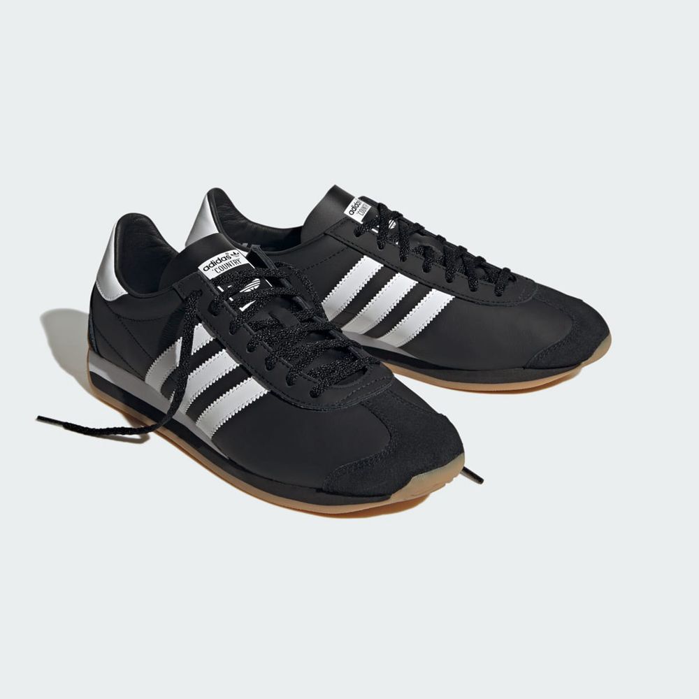 Basket Adidas Country OG Noir Blanche Homme | MAU-20705815