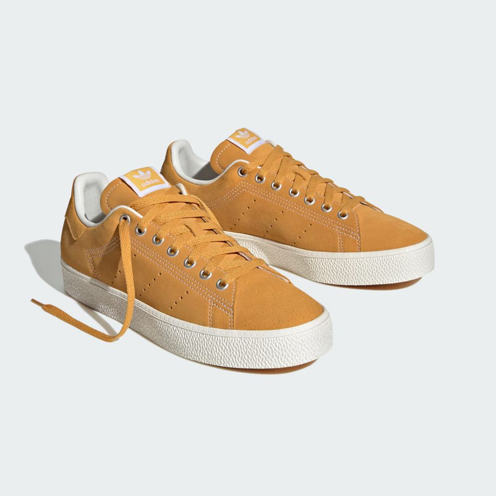 Basket Adidas Stan Smith CS Jaune Blanche Homme | EER-03991411