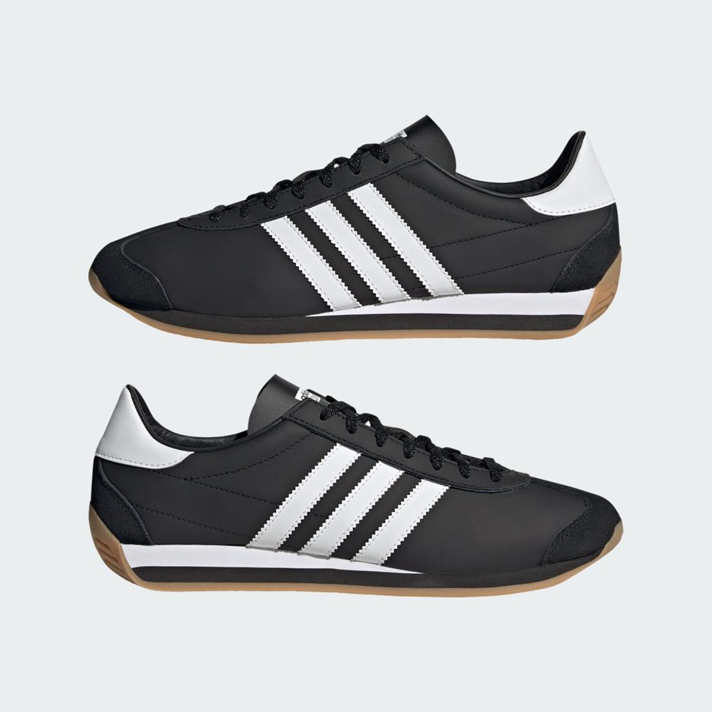 Basket Adidas Country OG Noir Blanche Homme | MAU-20705815