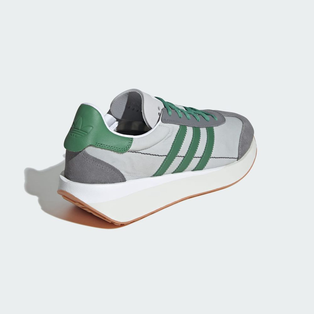 Basket Adidas Country XLG Grise Vert Blanche Homme | TMV-81674463