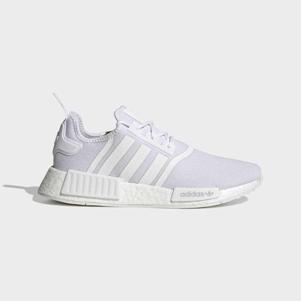 Basket Adidas NMD_R1 Blanche Homme | PBI-40854533