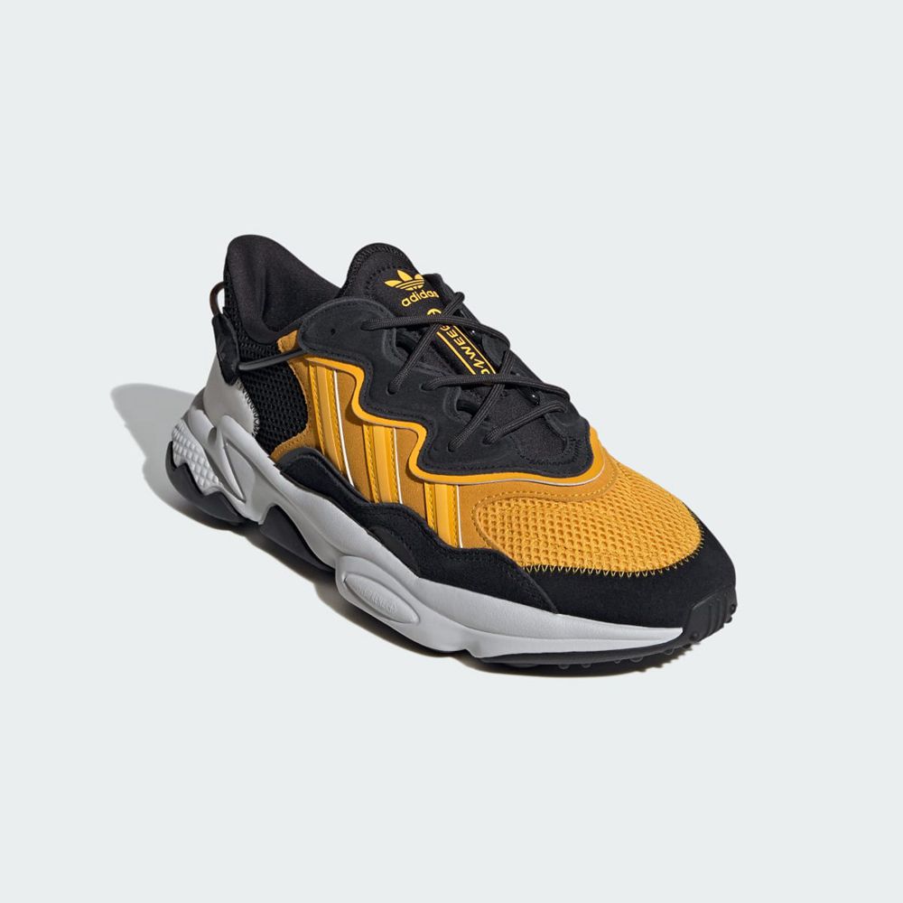 Basket Adidas OZWEEGO Noir Grise Jaune Homme | OPA-42148814