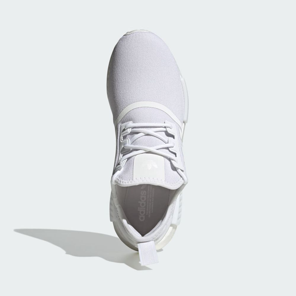 Basket Adidas NMD_R1 Blanche Homme | PBI-40854533