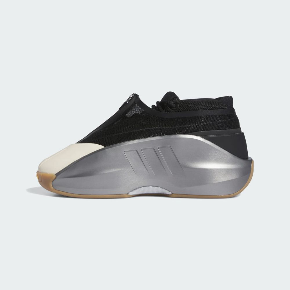 Basket Adidas Crazy Iiinfinity Argent Noir Blanche Homme | LWJ-98429741