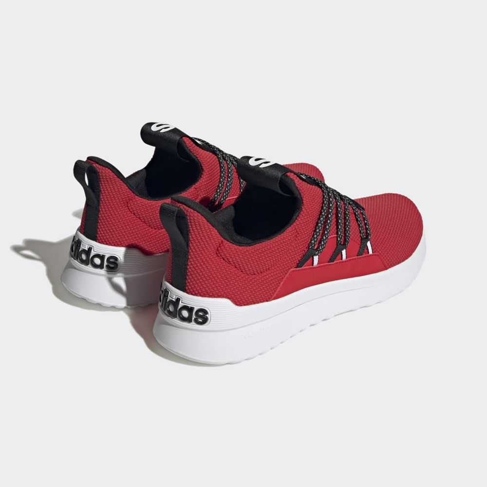 Basket Adidas Lite Racer Adapt 5.0 Cloudfoam Slip-On Rouge Noir Blanche Homme | LXS-42721395