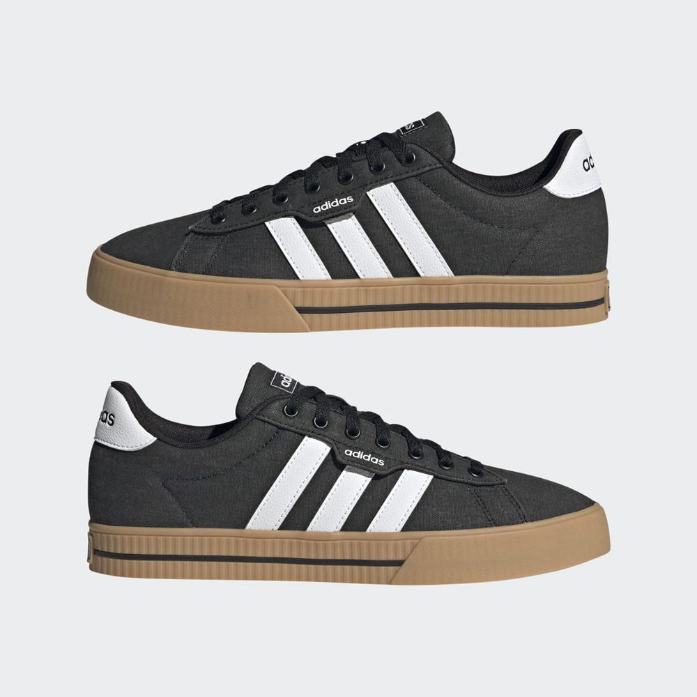 Basket Adidas Daily 3.0 Noir Blanche Homme | XLO-58594710