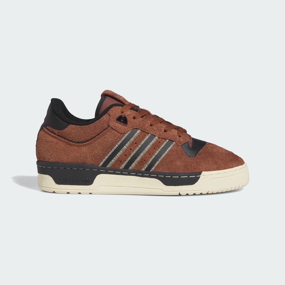 Basket Adidas Rivalry 86 Low Marron Noir Jaune Homme | CBJ-03211657