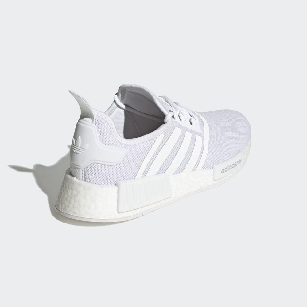 Basket Adidas NMD_R1 Blanche Homme | PBI-40854533