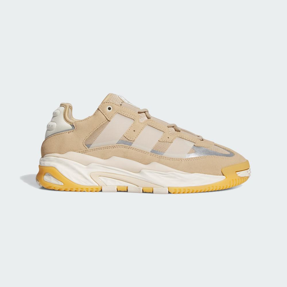 Basket Adidas Niteball Beige Blanche Homme | YAW-58840840