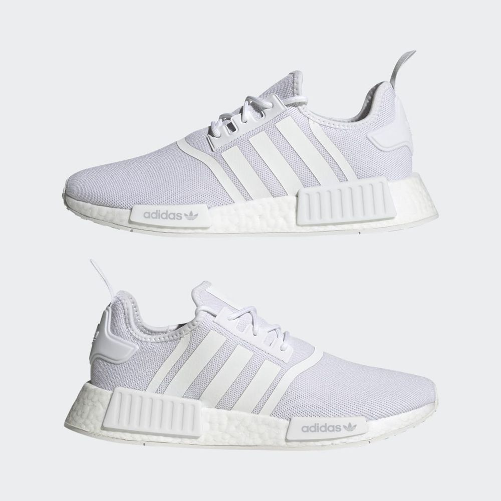 Basket Adidas NMD_R1 Blanche Homme | PBI-40854533