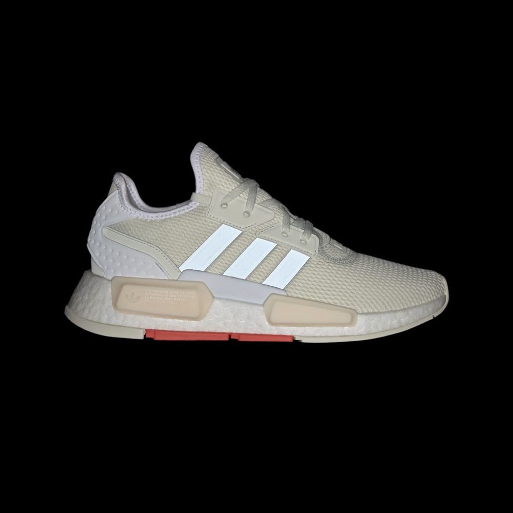 Basket Adidas NMD_G1 Blanche Grise Rouge Homme | TLQ-15373610