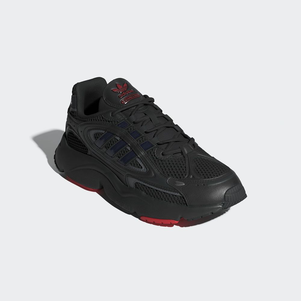 Basket Adidas Ozmillen Noir Grise Rouge Homme | AUW-69052823