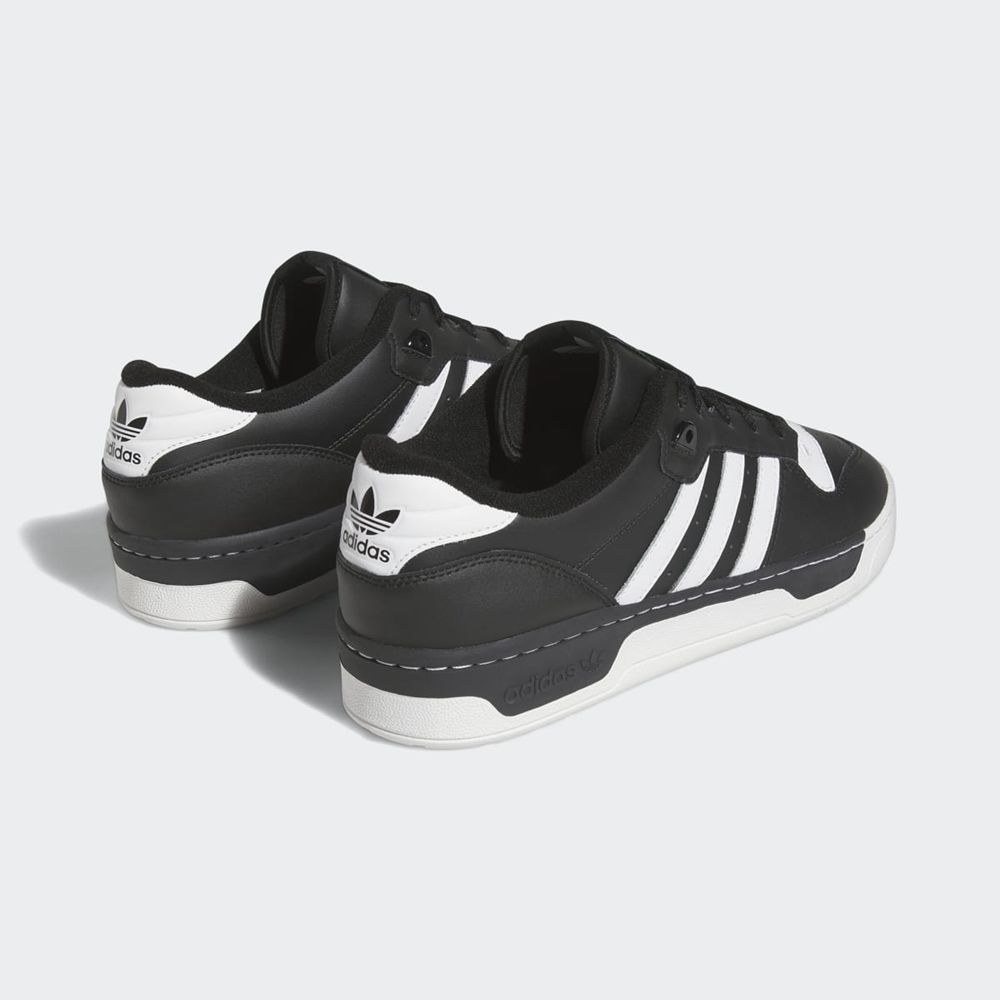 Basket Adidas Rivalry Low Noir Blanche Homme | OXJ-38839173