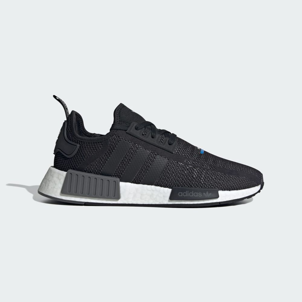 Basket Adidas NMD_R1 Grise Noir Homme | KCN-91703220