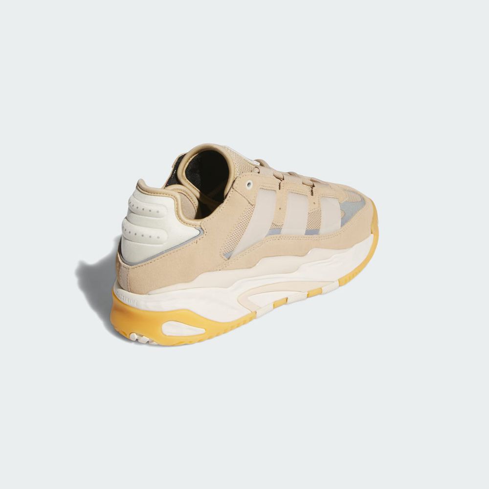 Basket Adidas Niteball Beige Blanche Homme | YAW-58840840