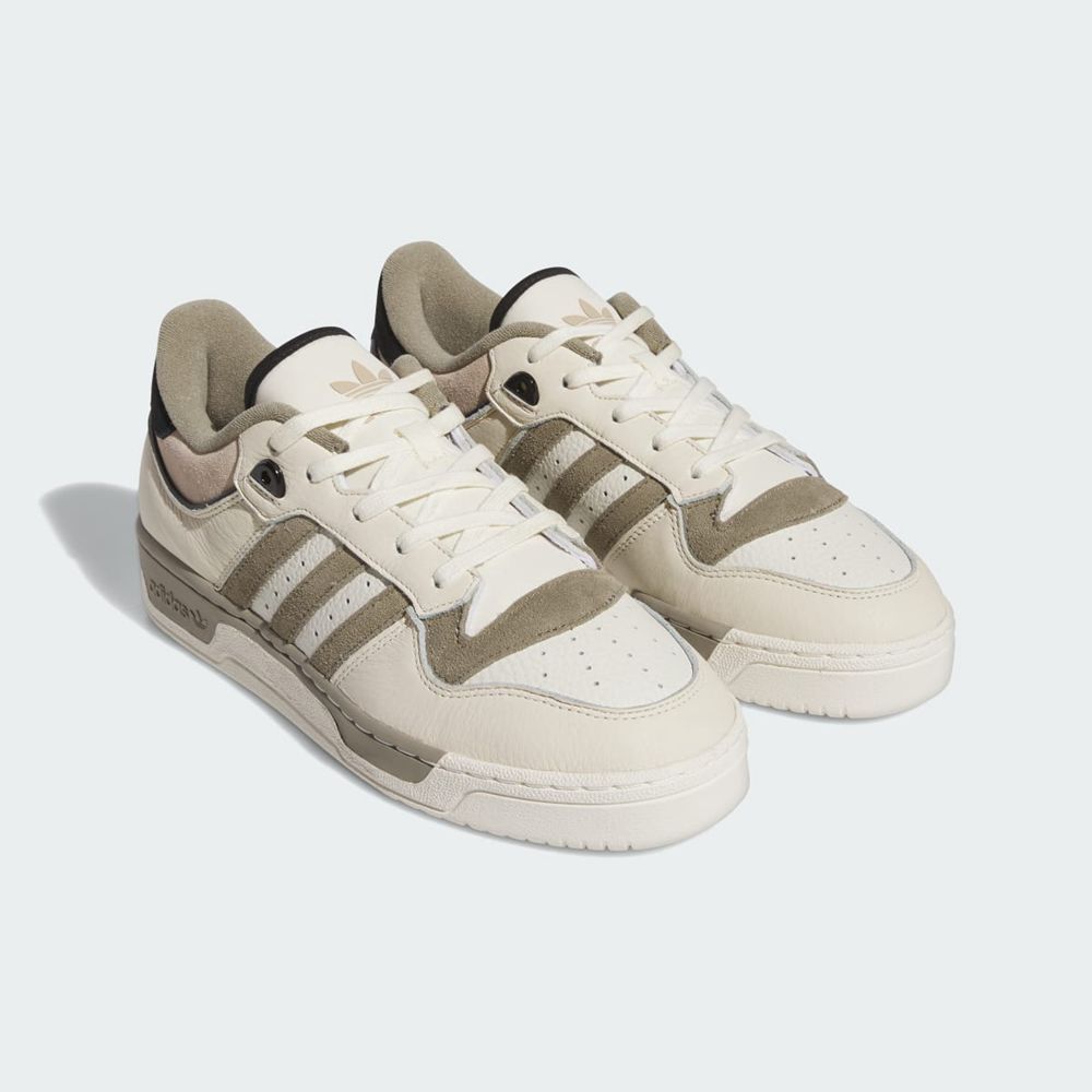 Basket Adidas Rivalry 86 Low Blanche Noir Beige Homme | LDB-16266582