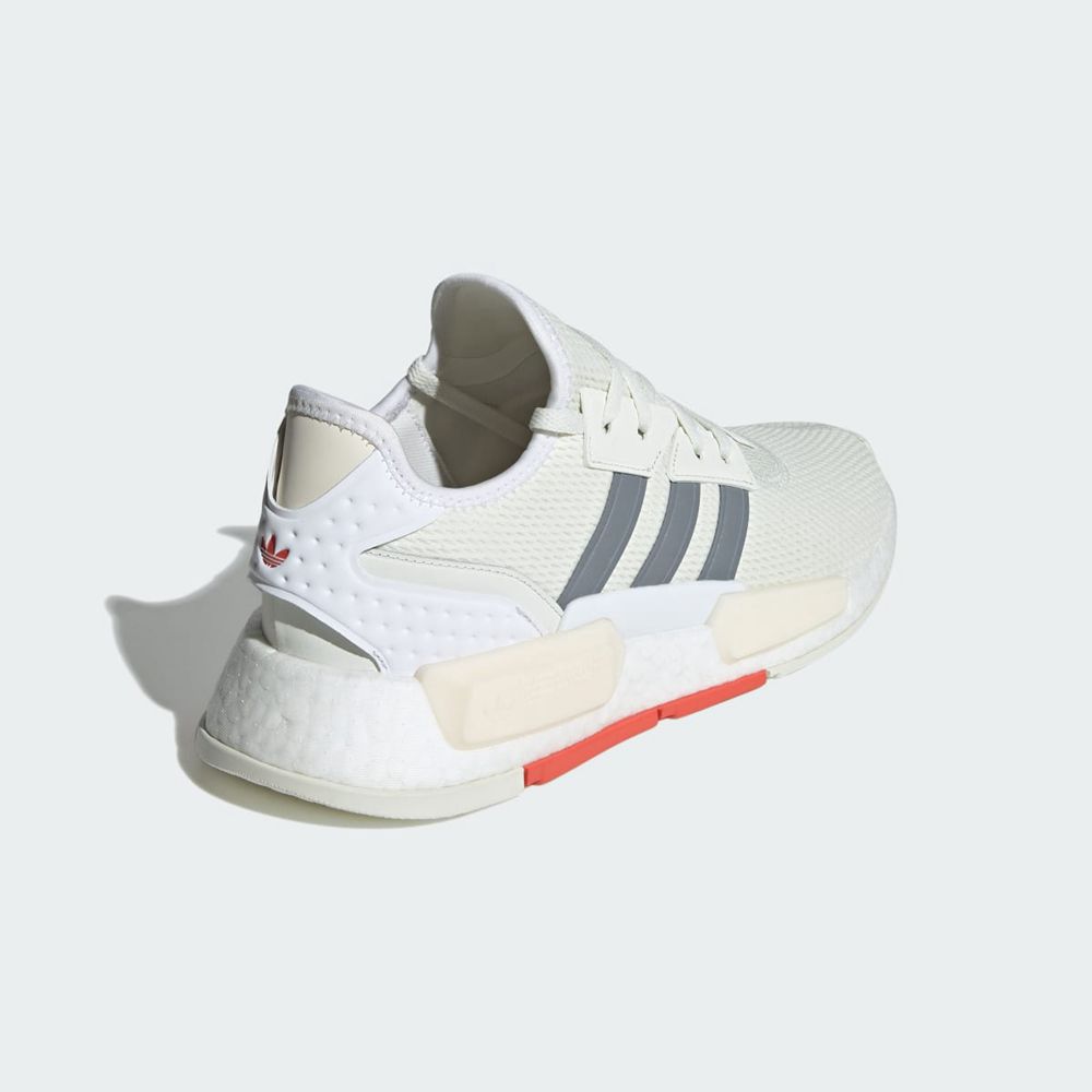 Basket Adidas NMD_G1 Blanche Grise Rouge Homme | TLQ-15373610