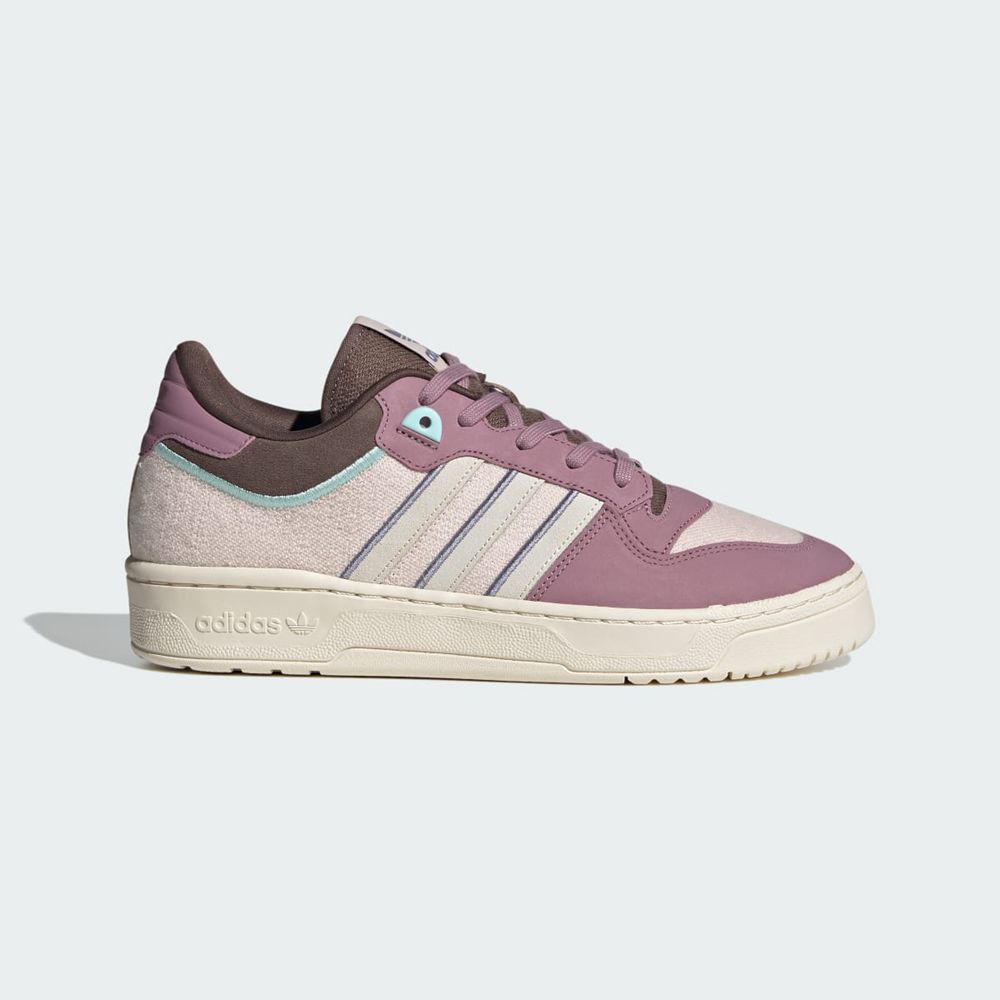 Basket Adidas Rivalry Low 86 Rose Violette Marron Homme | GPR-08518170