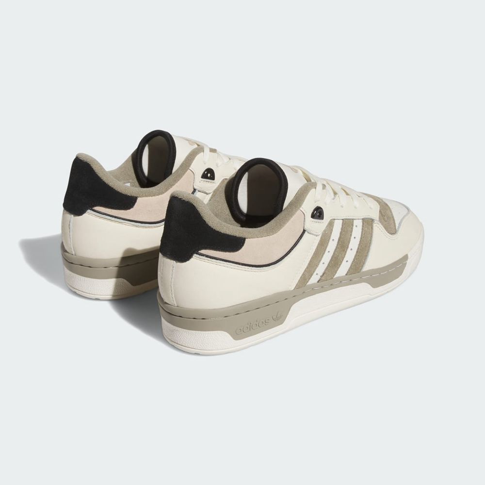 Basket Adidas Rivalry 86 Low Blanche Noir Beige Homme | LDB-16266582