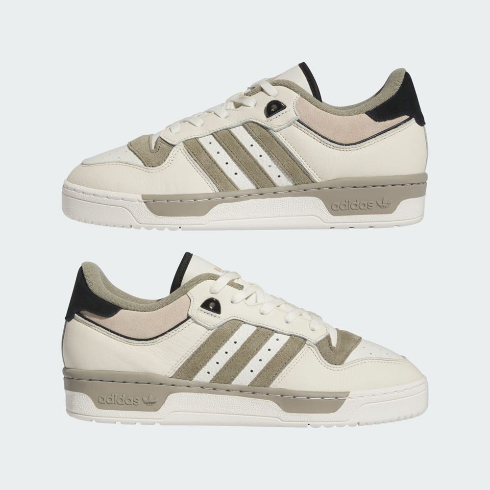 Basket Adidas Rivalry 86 Low Blanche Noir Beige Homme | LDB-16266582