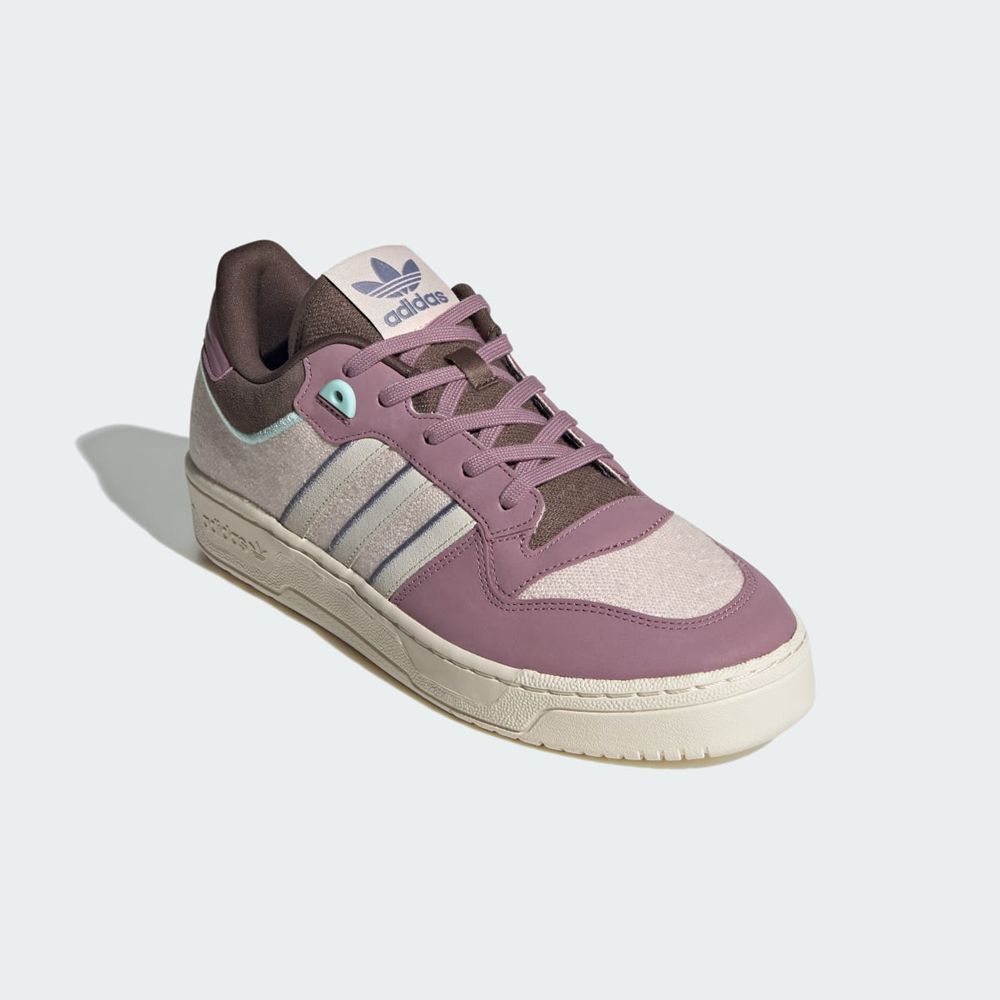 Basket Adidas Rivalry Low 86 Rose Violette Marron Homme | GPR-08518170